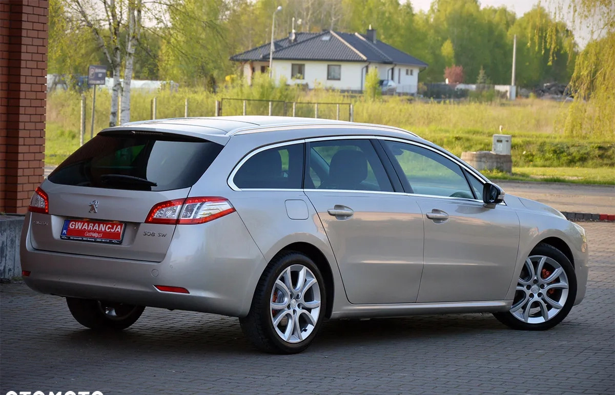 Peugeot 508 cena 34900 przebieg: 133500, rok produkcji 2010 z Drzewica małe 742